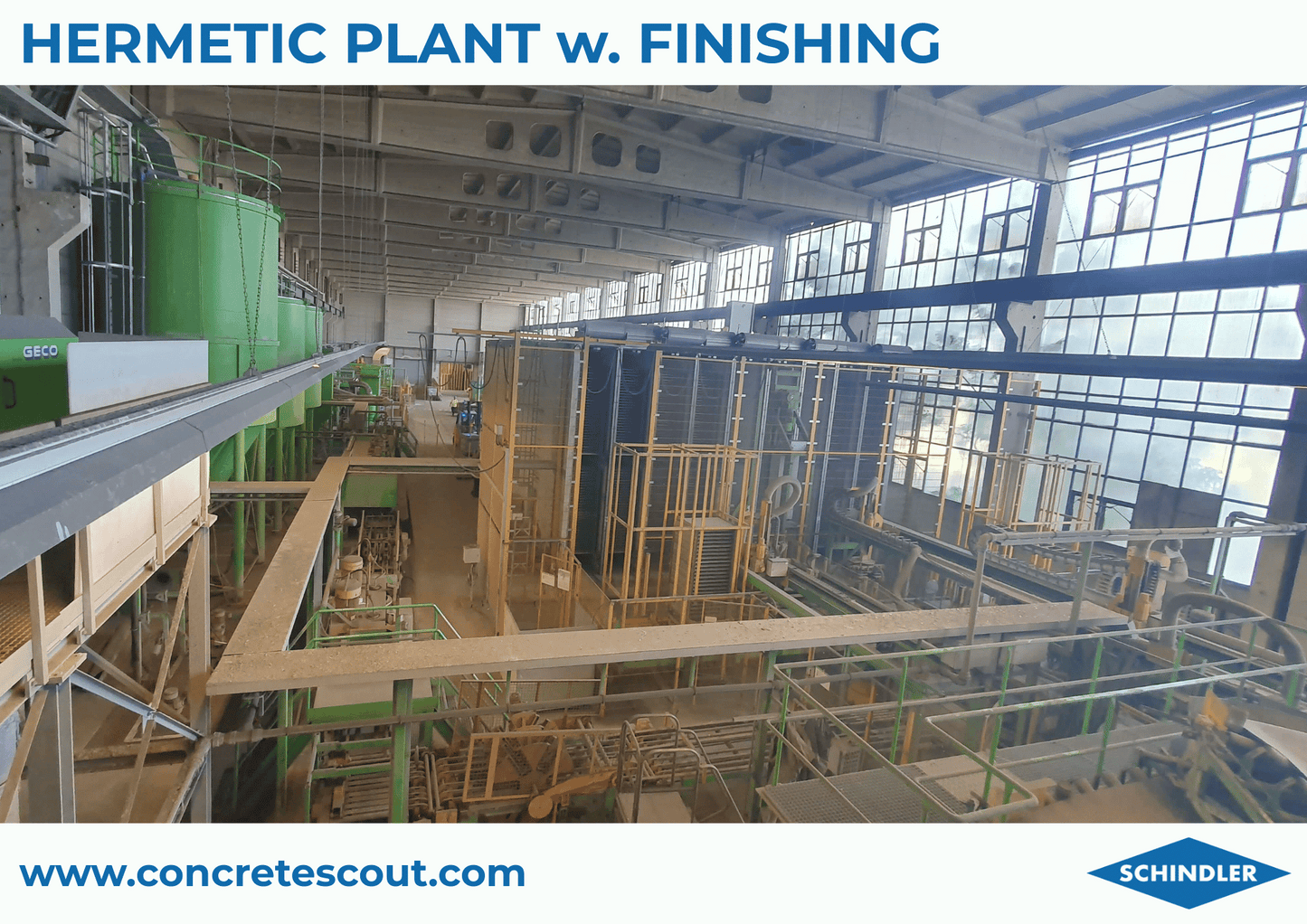 Hermetic Plant w. Finishing and Packaging